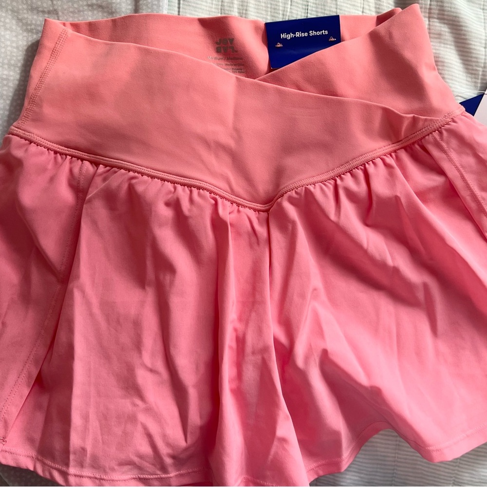 JoyLab Pink High-Waist Women's Skorts